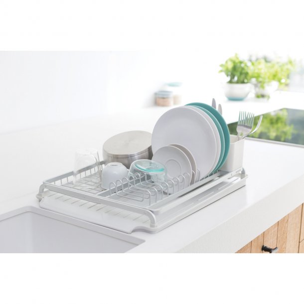 Brabantia Opvaskestativ &amp; bakke  - Light Grey