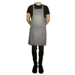 Dutchdeluxes Forklde Med Seler - Grey Denim