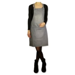 Dutchdeluxes Forklde Med Seler - Grey Denim