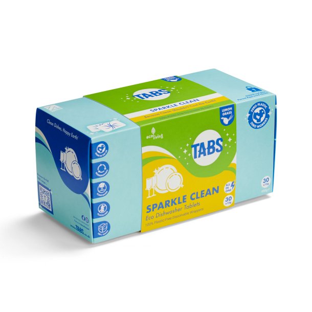 Ecoliving Opvasketabs All-In-One 30 Tabs - Citrongr�s