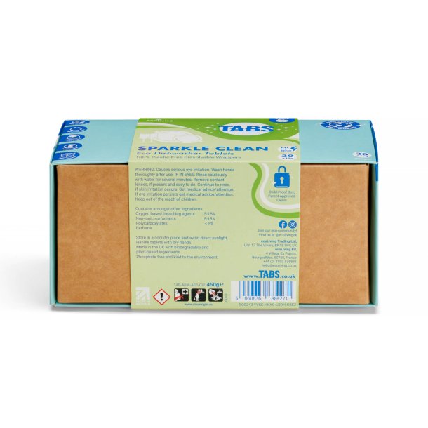 Ecoliving Opvasketabs All-In-One 30 Tabs - Citrongr�s