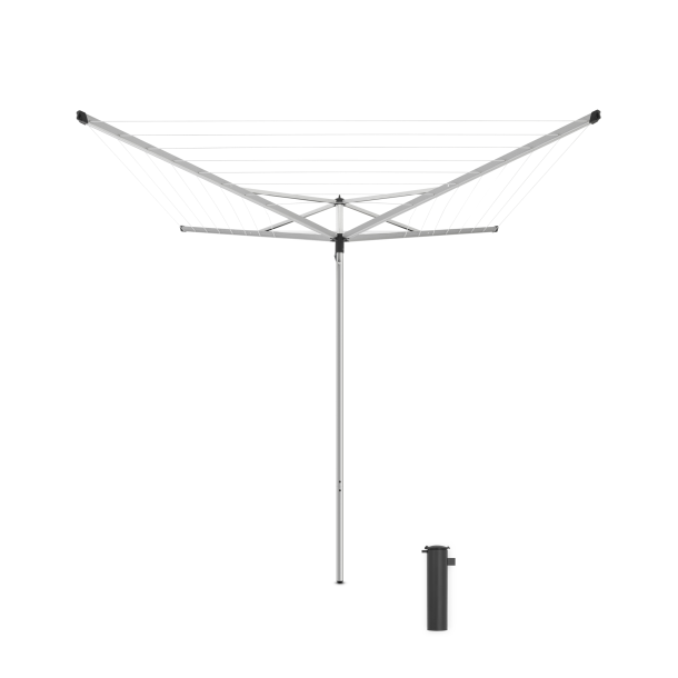Brabantia Essential T�rrestativ Nedst�bningsspyd - 40 Meter t�rreplads