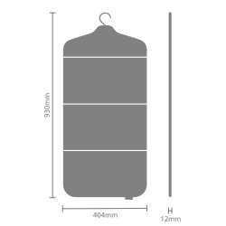 Brabantia Foldbart Steaming Brt - Grey