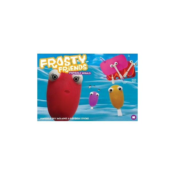 Frosty Friends 3 stk Frys selv Is - Popsicles