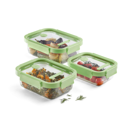 L�ku� Rektangul�r Opbevaringsglas