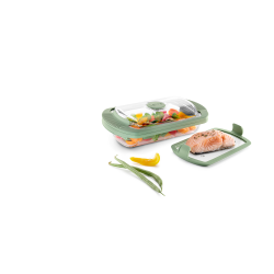 L�ku� Micro Ovn Damp Cooker Glas, 2 Pers.