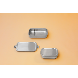 Brabantia Make &amp; Take Madkasse, Medium, Stainless Steel - Matt Steel