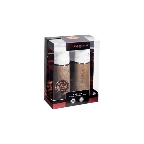 Cole og Mason Salt &amp; Pepper Marble 