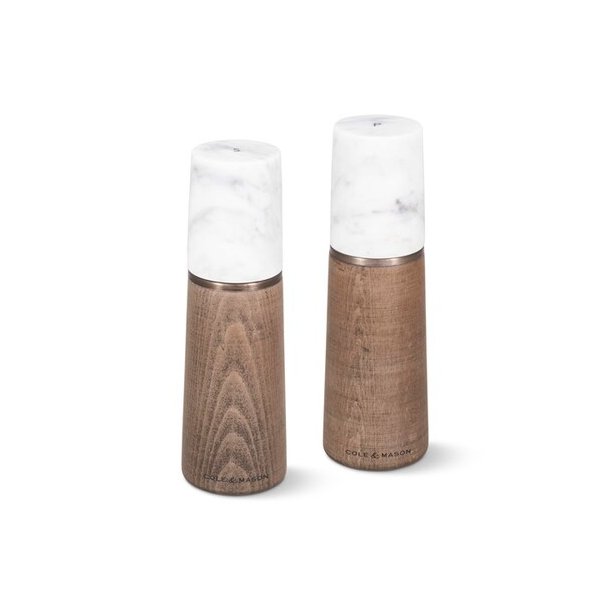 Cole and Mason Salt and Pepper Set Marble