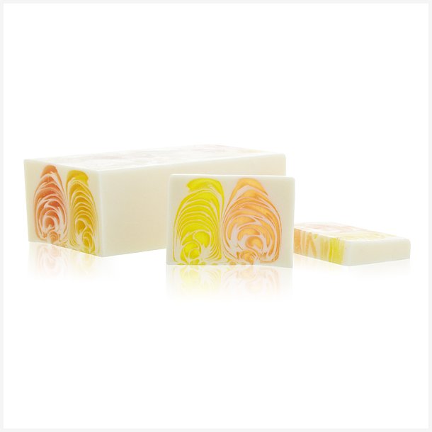 AW Orange &amp; Ginger - H�ndlavet S�beblok (1,2 kg)