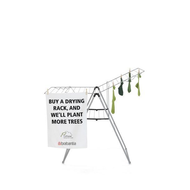 Brabantia Hang-on Trrestativ 20 meter Metallic Grey