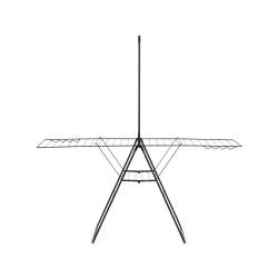 Brabantia Hang-on T�rrestativ 25 meter + b�jlestang Sort