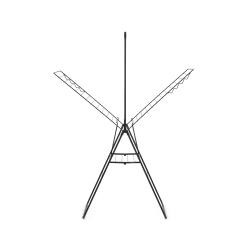 Brabantia Hang-on Trrestativ 25 meter + bjlestang Sort