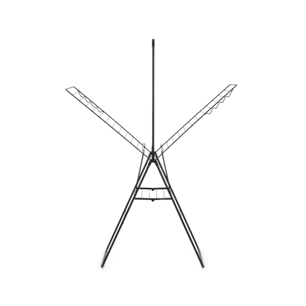 Brabantia Hang-on T�rrestativ 25 meter + b�jlestang Sort
