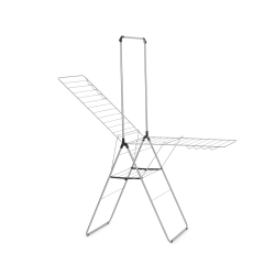 Brabantia Hang-on Trrestativ 25 meter + bjlestang Metallic Grey