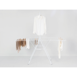 Brabantia Hang-on Trrestativ 25 meter + bjlestang Hvid