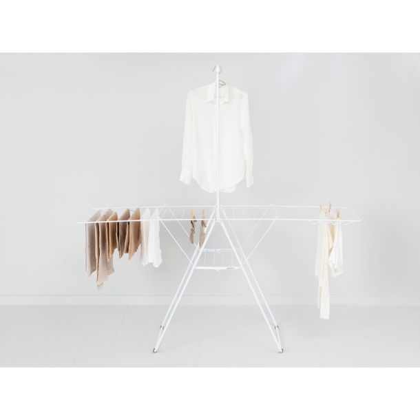 Brabantia Hang-on Trrestativ 25 meter + bjlestang Hvid