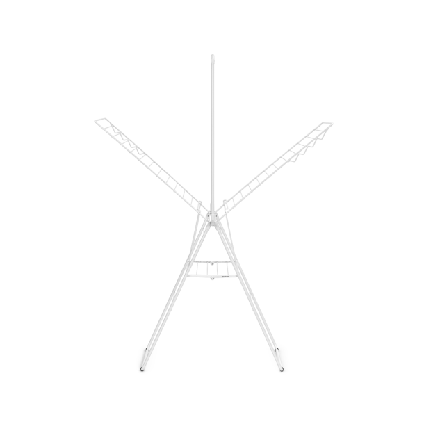 Brabantia Hang-on Trrestativ 25 meter + bjlestang Hvid