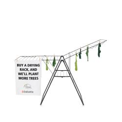 Brabantia Hang-on Trrestativ 25 meter Sort