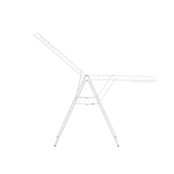 Brabantia Hang-on Trrestativ 25 meter Hvid