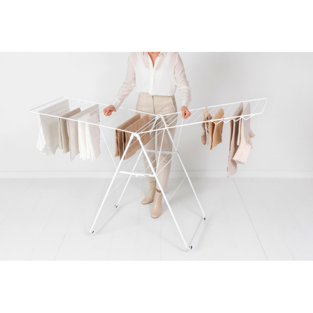 Brabantia Hang-on Trrestativ 25 meter Hvid