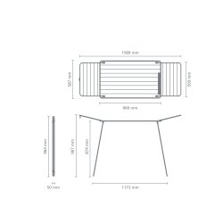 Brabantia HangOn T�rrestativ Too, 18m - Matt Black