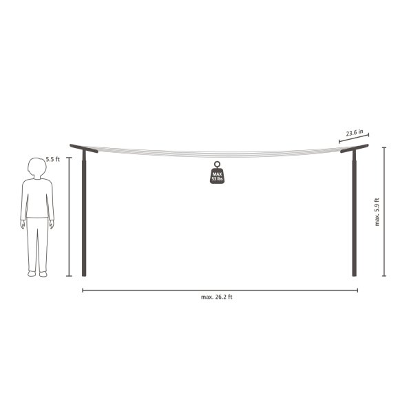 Brabantia HangOut T T�rrestativ Sort