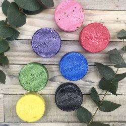 HappySoaps - Purple Rain Shampoo Bar (70 g)