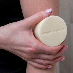 HappySoaps - Body Lotion Bar - Aloe You Vera Much (65 g)