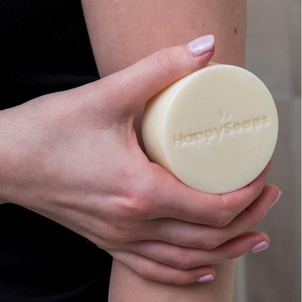 HappySoaps - Body Lotion Bar - Aloe You Vera Much  (70 g)