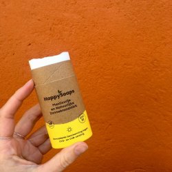 HappySoaps - Solcreme Stift Ansigt &amp; Krop SPF 20 (50g)