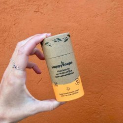 HappySoaps - Solcreme Stift Ansigt &amp; Krop SPF 30 (50g)