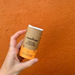 HappySoaps - Solcreme Stift Ansigt &amp; Krop SPF 30 (50g)