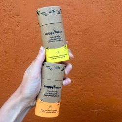 HappySoaps - Solcreme Stift Ansigt &amp; Krop SPF 30 (50g)