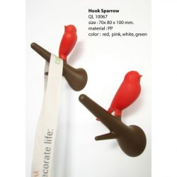 Qualy HOOK SPARROW Brun Knage