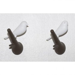 Qualy HOOK SPARROW Brun Knage