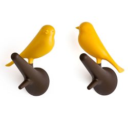 Qualy HOOK SPARROW Brun Knage