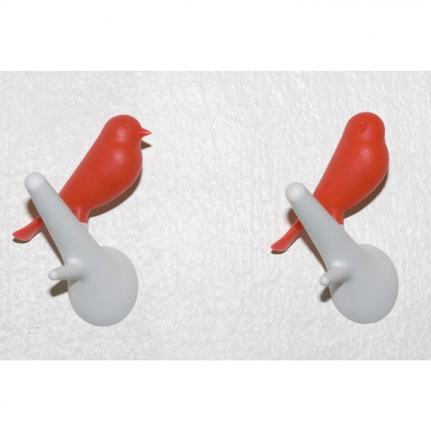 Qualy HOOK Sparrow Vit Krokar