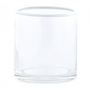 House Doctor Glas, Rim, Dia.: 8 cm h.: 9 cm