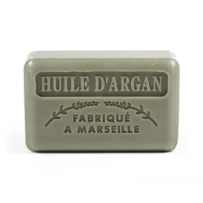Savon Marseillaise - Fransk Sæbebar  Hånd/Krop - Huile D´Argan (125 g)
