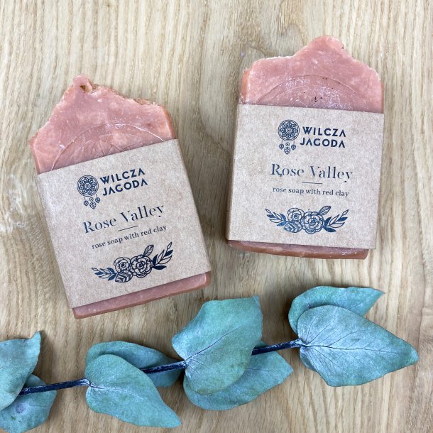 Wilcza Jagoda &#150; Sbebar Rose Valley m. Rdt Ler til Ansigt/Hnder/Krop (100g)