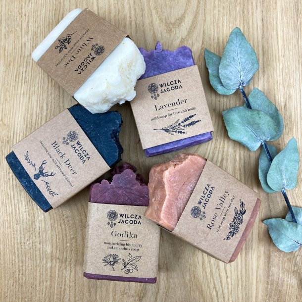 Wilcza Jagoda &#150; Sbebar Lavendel til Ansigt/Hnder/Krop (100g)