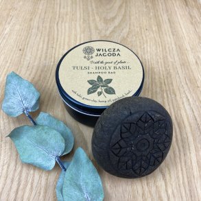 Wilcza Jagoda – Shampoobar Tulsi Holy Basil i etui (70g)