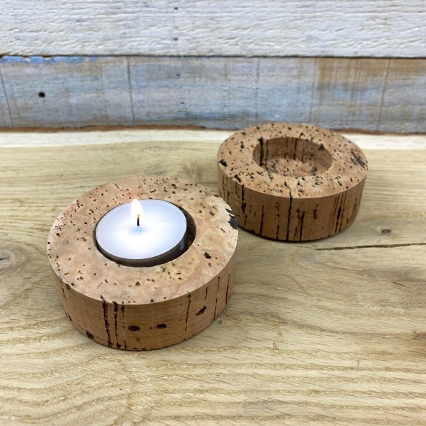 Kork holder til Fyrfadslys