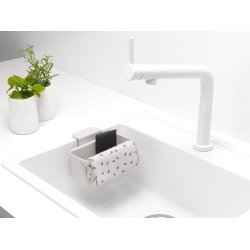 Brabantia Vaskorganizer med sug - Ljusgr