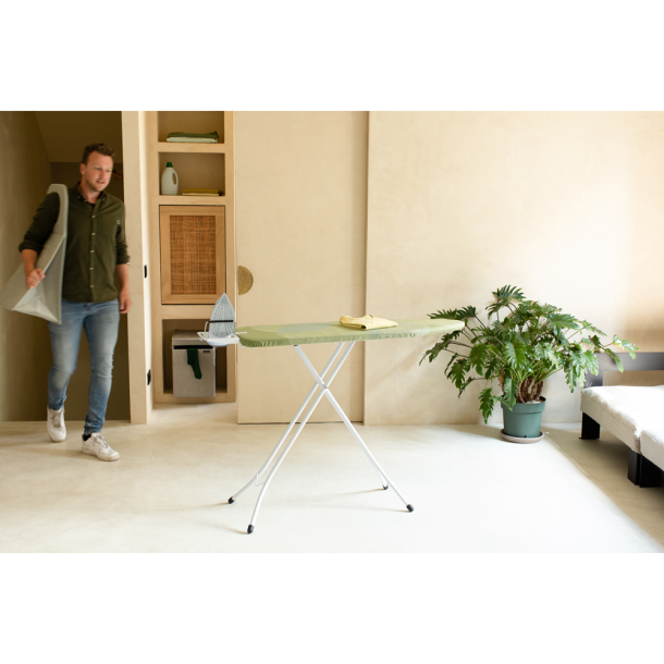 Brabantia Strygebrt 124 x 38 - 22 mm ben/Fresh White m/bjle - Calm Rustle