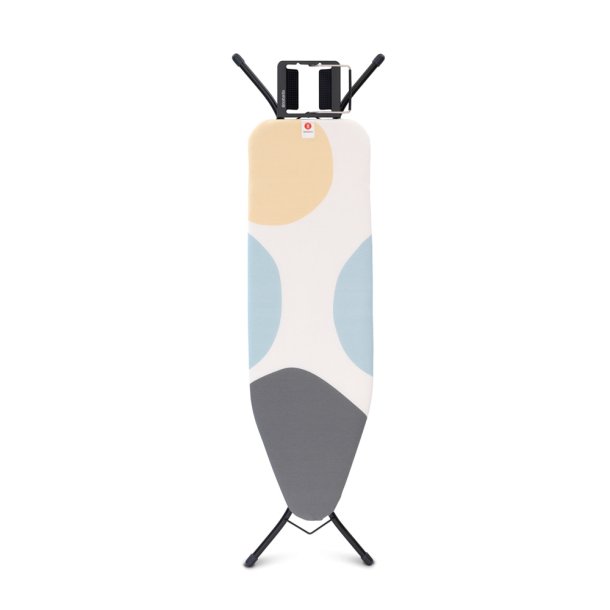 Brabantia Strygebr�t 124 X 38 - 22 Mm Ben/Black M/B�jle - Spring Bubbles