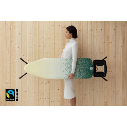 Brabantia Strygebrt B. m. Holder, sort stel, fairtrade bomuld - New Dawn