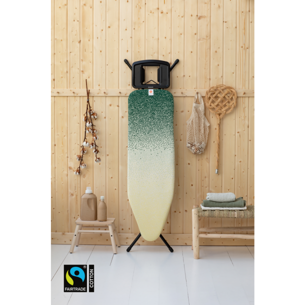 Brabantia Strygebrt B. m. Holder, sort stel, fairtrade bomuld - New Dawn