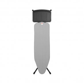 Brabantia Ironing Board 124 X 38 - 25 Mm Leg / Black M / Holder - Metalized